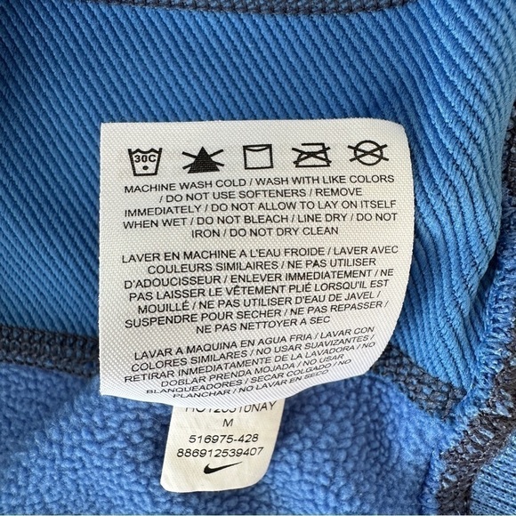 Nike Therma-Fit fleece hoodie with kangaroo pocket, raglan cut - Picture 10 of 12